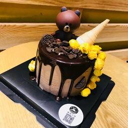 网红冰淇淋爱心蛋糕